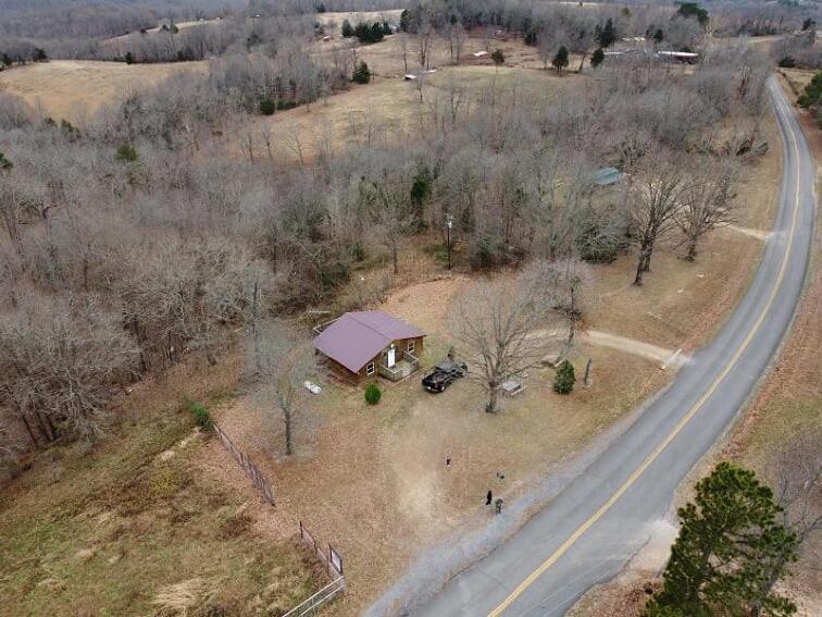 Cedar Cabin Located On A Buffalo Farm Marshall Exterior photo